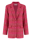 STUDIO AMAYA BLAZER OLIVIA BOUCLE PINK