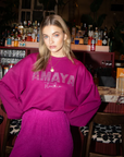 STUDIO AMAYA SWEATER FREYA FUCHSIA