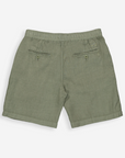 BUTCHER OF BLUE SHORT LONER LINEN DK. GRANITE GREEN