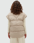 JOSH V BODYWARMER JV-STAYA OVERSIZED BEIGE
