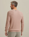 VANGUARD PULLOVER CREWNECK COTTON MODAL ADOBE ROSE