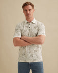 VANGUARD POLO STRETCH PIQUE BLEND CLOUD DANCER