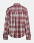 PENN&INK N.Y BLOUSE RED CHECK