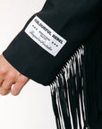 COLOURFUL REBEL BLAZER JESRA FRINGE BLACK