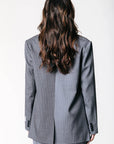 COLOURFUL REBEL BLAZER MIMMI TWO TONE SINGLE BREASTED GREY