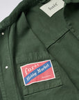 FORÉT OVERSHIRT WOOD TWILL DARK GREEN