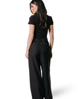 COLOURFUL REBEL PANTS MAGGY TAILORED BROWN