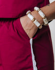 COLOURFUL REBEL SHORT JESS RUFFLE DEEP BURGUNDY