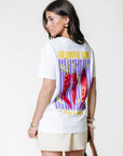 COLOURFUL REBEL T-SHIRT PEPPERS LOOSEFIT TEE STANDARD WHITE