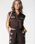 COLOURFUL REBEL SHORT LINNY SHELL WARM BROWN