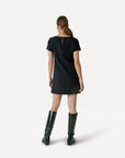ANOTHER-LABEL JURK ABEL DRESS S/S BLACK