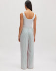 EDITED PANTS CATALEYA BROEK PINK/GREEN STRIPE