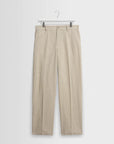 WAX LONDON PANTS BAYHAM TROUSER COTTON LINEN NATURAL