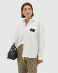JOSH V BLOUSE BERDINA OVERSIZED OFF WHITE