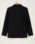 MY JEWELLERY SIERADEN BLAZER MET SPLIT ZWART