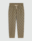 JOSH V PANTS BRIARY MID RISE TAPERED BEIGE BLACK
