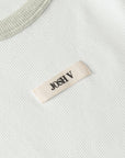 JOSH V T-SHIRT CODY SLIM FIT MET LOGO OFF WHITE