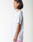 COLOURFUL REBEL T-SHIRT BEACH DAYS LOOSEFIT TEE STANDARD WHITE