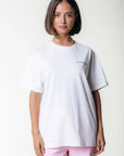 COLOURFUL REBEL T-SHIRT BEACH DAYS LOOSEFIT TEE STANDARD WHITE
