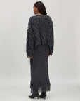 EDITED PULLOVER BO ALPACA WOOL JUMPER DARK GREY MELANGE