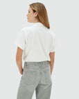 JOSH V TOP DARCY OVERSIZED T-SHIRT MET STRIK OFF WHITE