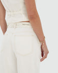 JOSH V PANTS DEWI MID RISE BALLOON JEANS CREME WHITE