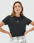 JOSH V T-SHIRT DORIE LABEL BLACK