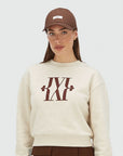 JOSH V CAP BRITT PET MET LOGO DARK BROWN