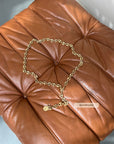 JOSH V RIEM EDDA MET LOGO CHAMPAGNE GOLD
