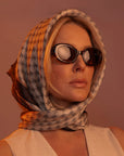 FIFTH HOUSE SJAAL LOELOU SCARF BIG BONE WHITE