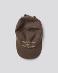 FORÉT CAP FISH WASHED DARK BROWN