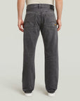 G-STAR RAW MEN JEANS DAKOTA REGULAR STRAIGHT FADED EOLITH GREY