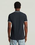 G-STAR RAW MEN POLO DUNDA SLIM STRIPE SALUTE