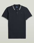 G-STAR RAW MEN POLO DUNDA SLIM STRIPE SALUTE