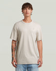 G-STAR RAW MEN T-SHIRT NIFOUS WHITEBAIT