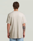 G-STAR RAW MEN T-SHIRT NIFOUS WHITEBAIT