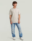G-STAR RAW MEN T-SHIRT NIFOUS WHITEBAIT