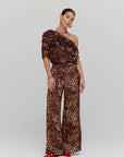HARPER & YVE TOP ROSIE-SS LEXIE LEOPARD