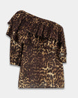 HARPER & YVE TOP ROSIE-SS LEXIE LEOPARD