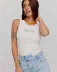 HARPER & YVE TOP YENN-SS ECRU