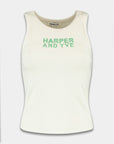 HARPER & YVE TOP YENN-SS ECRU