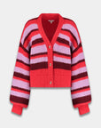 HARPER & YVE VEST NOOR-CA STRIPE MULTI LILA LOVE