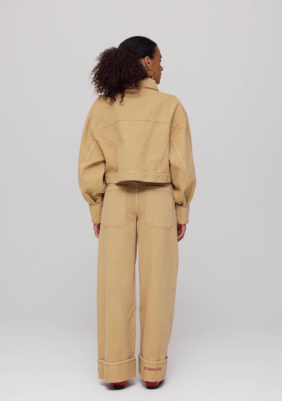 HARPER & YVE PANTS MADELYNN-PA DENIM BEIGE