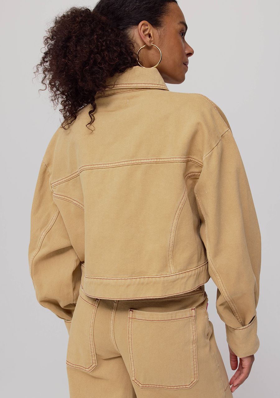 HARPER & YVE JACKET FIONA-JA DENIM BEIGE