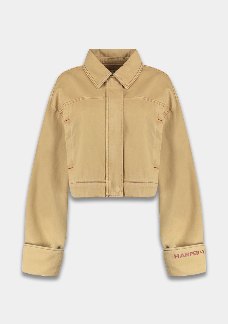 HARPER & YVE JACKET FIONA-JA DENIM BEIGE