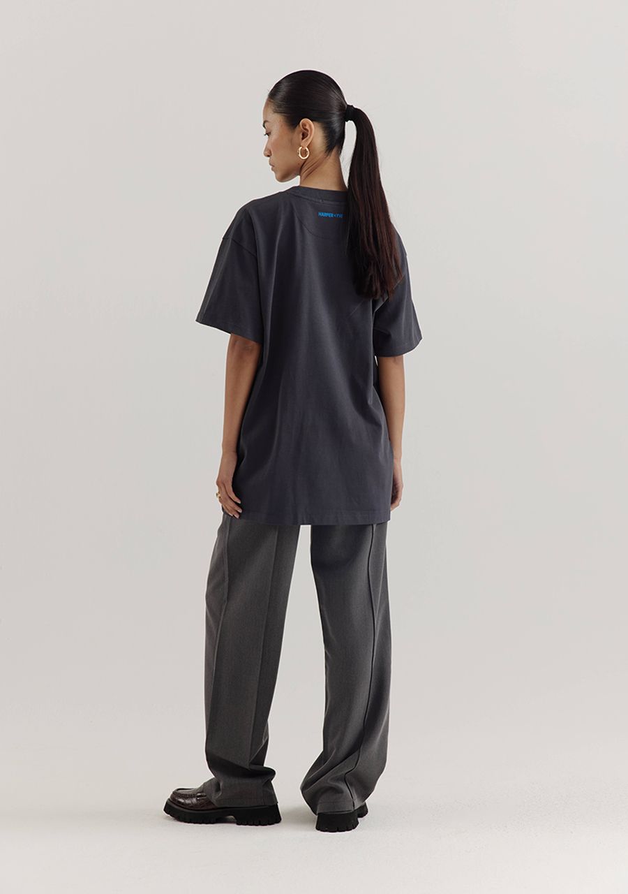 HARPER & YVE PANTS VIANA-PA DARK GREY