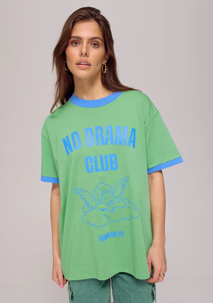 HARPER & YVE T-SHIRT ANGEL-SS PEPPERMINT GREEN