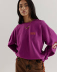 HARPER & YVE SWEATER PATCH-SW VIOLET DREAM