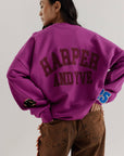 HARPER & YVE SWEATER PATCH-SW VIOLET DREAM