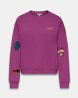 HARPER & YVE SWEATER PATCH-SW VIOLET DREAM